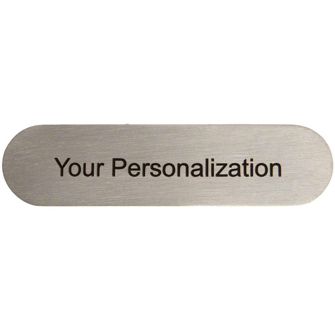 Personalized Name Plate - Stainless Steel