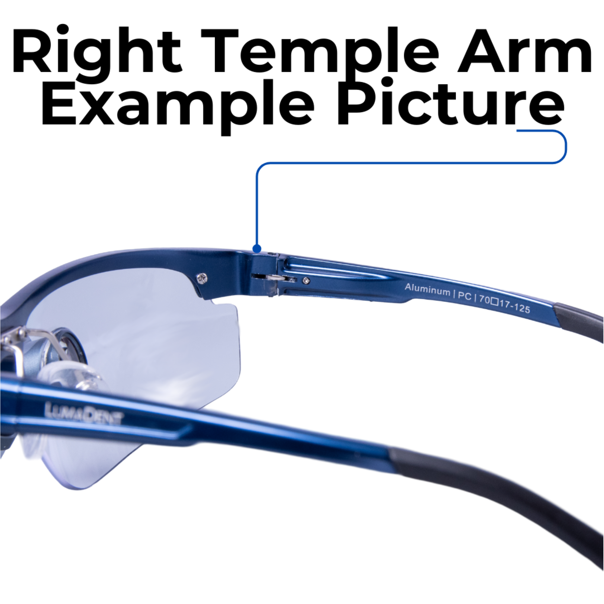 Replacement Temple Arms Kit